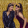 Plastic Foil Fringe Curtains DIY-WH20011-33C-5