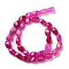 Natural Dragon Veins Agate Beads Strands G-G172-01R-3
