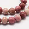 Natural Rhodonite Beads Strands G-J358-03-4mm-3