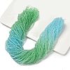 Transparent Painted Glass Beads Strands DGLA-A034-T1mm-A16-1