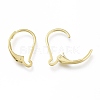 Brass Leverback Earring Findings X-KK-Z007-27G-2