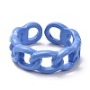 Spray Painted Alloy Cuff Rings RJEW-T011-29-RS-3