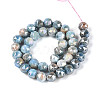 Anti-Tarnish Electroplate Glass Beads Strands GLAA-N010-10mm-17-3