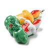 Opaque Resin Pendants CRES-D010-01G-3