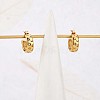 Clear Cubic Zirconia Moon Star Heart Stud Earrings JE940A-4