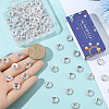 100pcs Alloy Spacer Beads FIND-SC0021-51S-3