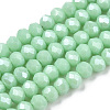 Electroplate Glass Beads Strands EGLA-A034-P3mm-A20-1