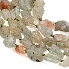 Raw Rough Natural Arusha Sunstone Beads Strands G-A322-B13-01-3