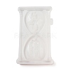 Valentine's Day Couple Sand Glass Shape Display Decoration DIY Silicone Statue Mold DIY-K072-03-2