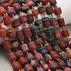 Natural Weathered Agate Beads Strands G-A321-D02-01A-1