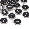 Platinum Plated Alloy Charms X-ENAM-S118-02I-P-4