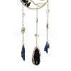 Natural Agate Wind Chime HJEW-P015-12-2