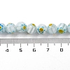 Handmade Millefiori Lampwork Beads Strands LAMP-G164-05I-4