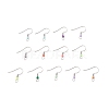 316 Surgical Stainless Steel Earring Hooks STAS-P307-02P-1