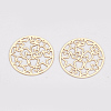 Brass Filigree Joiners Links X-KKC-S001-013KC-1