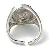 Brass Cuff Rings RJEW-G113-04B-3