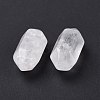 Natural Quartz Crystal Double Terminal Pointed Pendants G-C007-02A-14-3