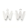 Non-Tarnish 201 Stainless Steel Charms X-STAS-C021-06P-W-2