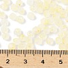 Frosted Glass Beads FGLA-D300-01E-4