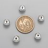 Plating Plastic Acrylic Round Beads PACR-L003-10mm-S-3