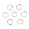 Brass Open Jump Rings KK-N254-45B-P-1