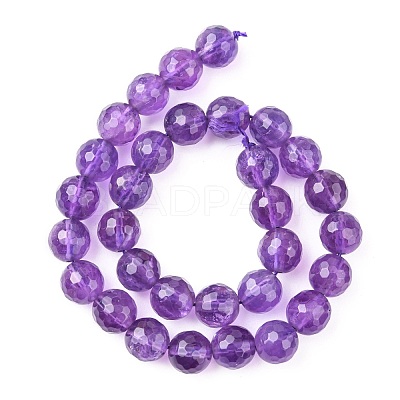 Natural Amethyst Beads Strands X-G-C073-6mm-3-1