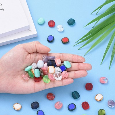 Czech Glass Beads LAMP-D180-06-1