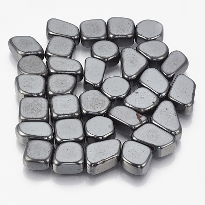 Magnetic Synthetic Hematite Beads G-T094-18-1