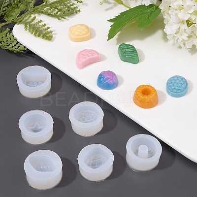DIY Fruit Shape Pendant Silicone Molds Kits DIY-OC0003-48-1