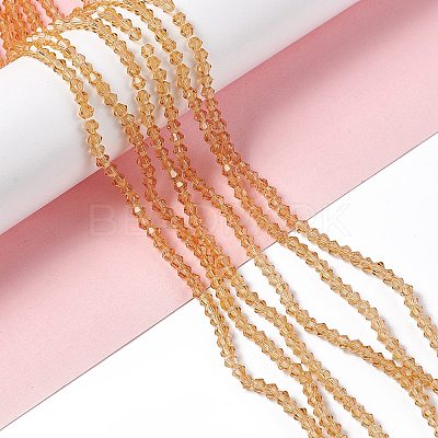 Imitation Austrian Crystal 5301 Bicone Beads GLAA-S026-3mm-14-1