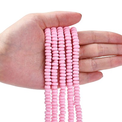 Handmade Polymer Clay Beads Strands CLAY-N008-008F-1