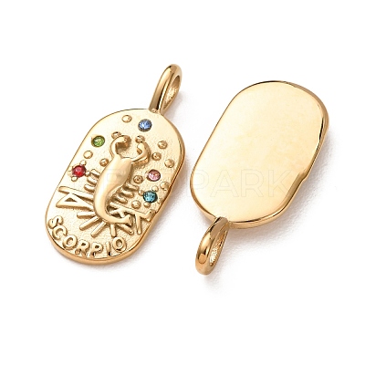 304 Stainless Steel Pendants STAS-C184-10G-06-1