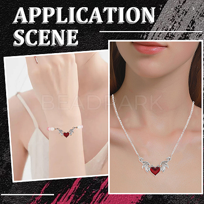 30Pcs Halloween Alloy Enamel Connector Charms FIND-SC0007-24-1