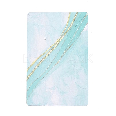 Hot Stamping Cardboard Paper Jewelry Display Cards X-CDIS-A005-01D-1