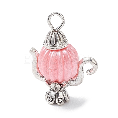 Acrylic & Tibetan Style Alloy Pendants PALLOY-JF04325-1