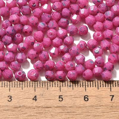 Picasso Baking Paint Glass Seed Beads SEED-A032-02A-15-1
