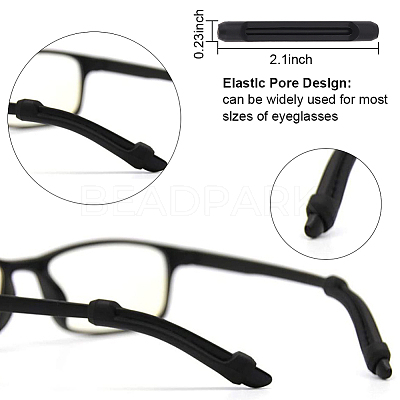 Creative Imitation Leather Eye Glasses Case AJEW-FH0003-58A-1