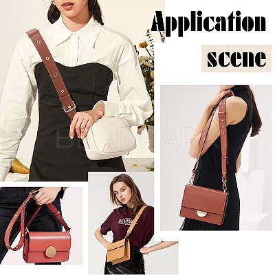 Imitation Leather Bag Strap FIND-WH0040-10B-1