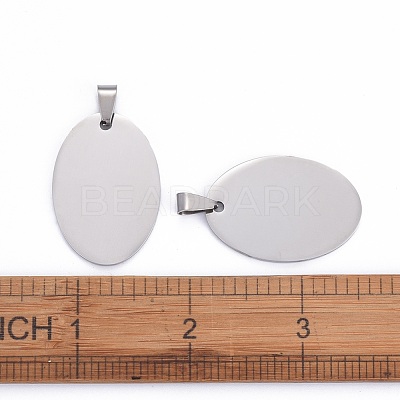 Tarnish Resistant 304 Stainless Steel Pendants STAS-I140-18S-1
