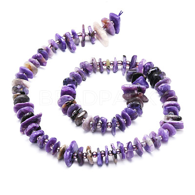 Natural Charoite Beads Strands G-E569-K04-1