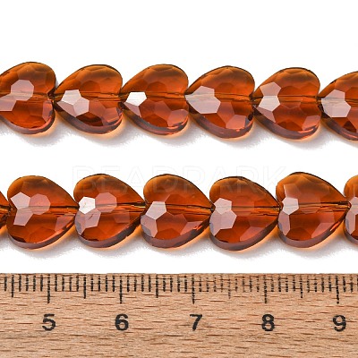 Transparent Glass Beads Strands GL-CBA7A17-03A-11-1