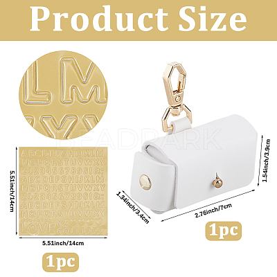 1Pc Imitation Leather Ring Storage Bags for Pet Dog Collar ABAG-CL0001-36A-1