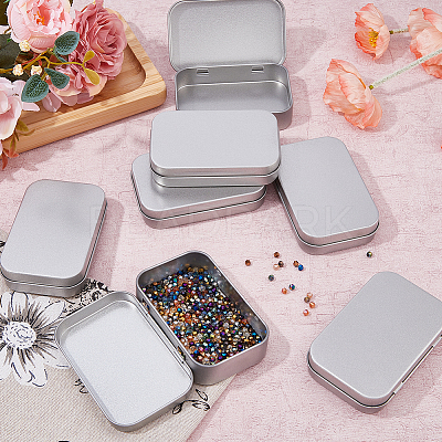 Tinplate Storage Box CON-WH0088-66-1