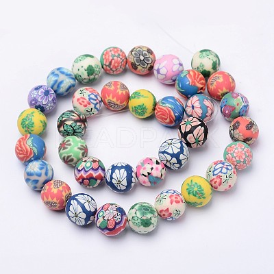 Handmade Polymer Clay Beads FIMO-12D-1
