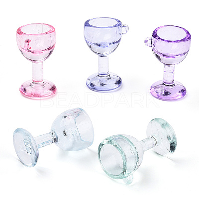 Transparent Acrylic Pendants TACR-S133-001-1
