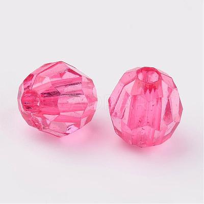 Transparent Acrylic Beads DB8mmC-14-1