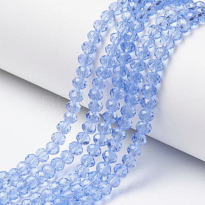 Glass Beads Strands LS-EGLA-A034-T1mm-D14-1