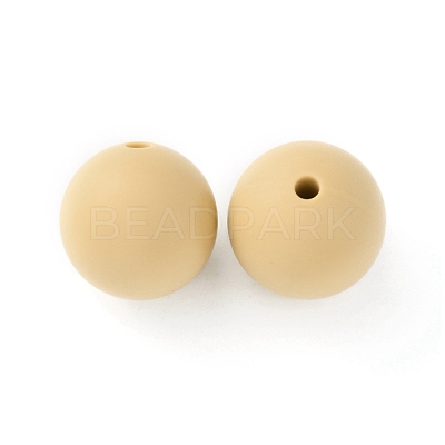 Food Grade Eco-Friendly Silicone Focal Beads SIL-WH0013-01F-1