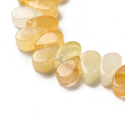 Natural Topaz Jade Beads Strands G-B064-B60-1
