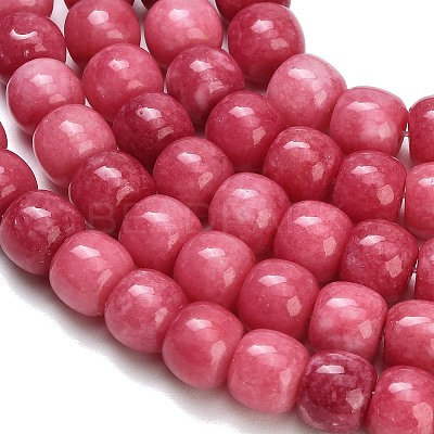 Dyed Natural White Jade Beads Strands GG-CBA88FB-01A-1